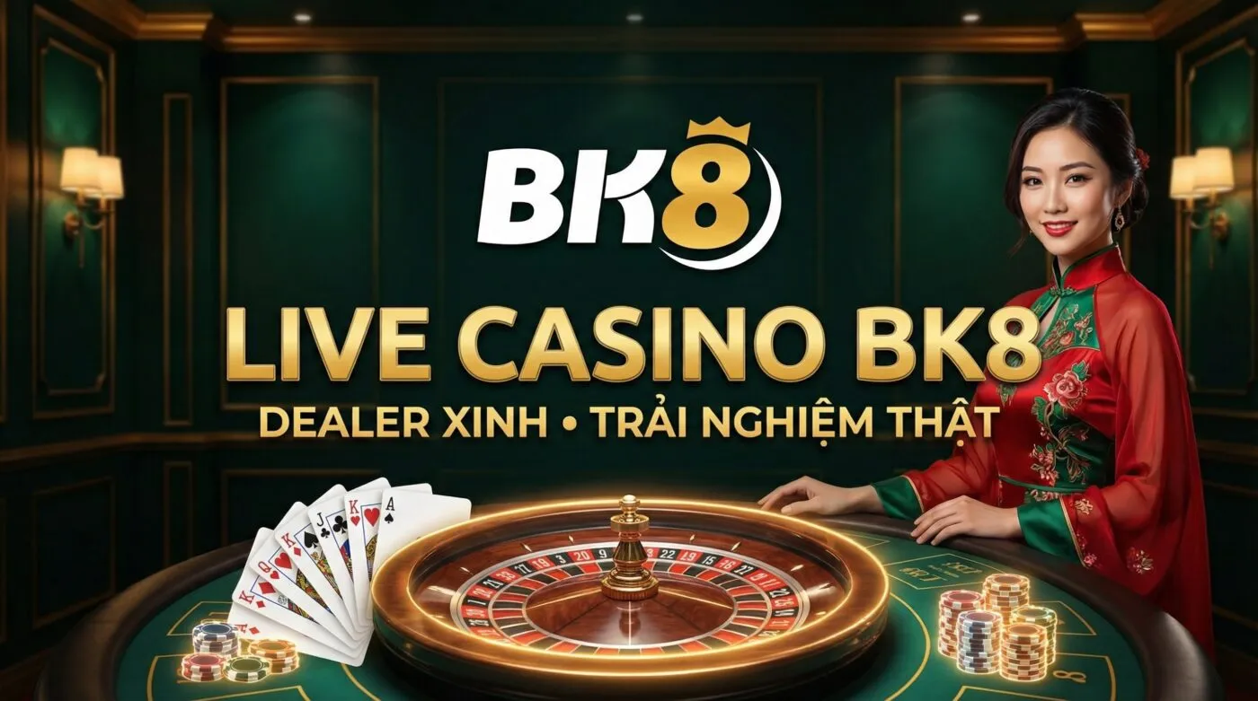 live casino với dealer chuyên nghiệp